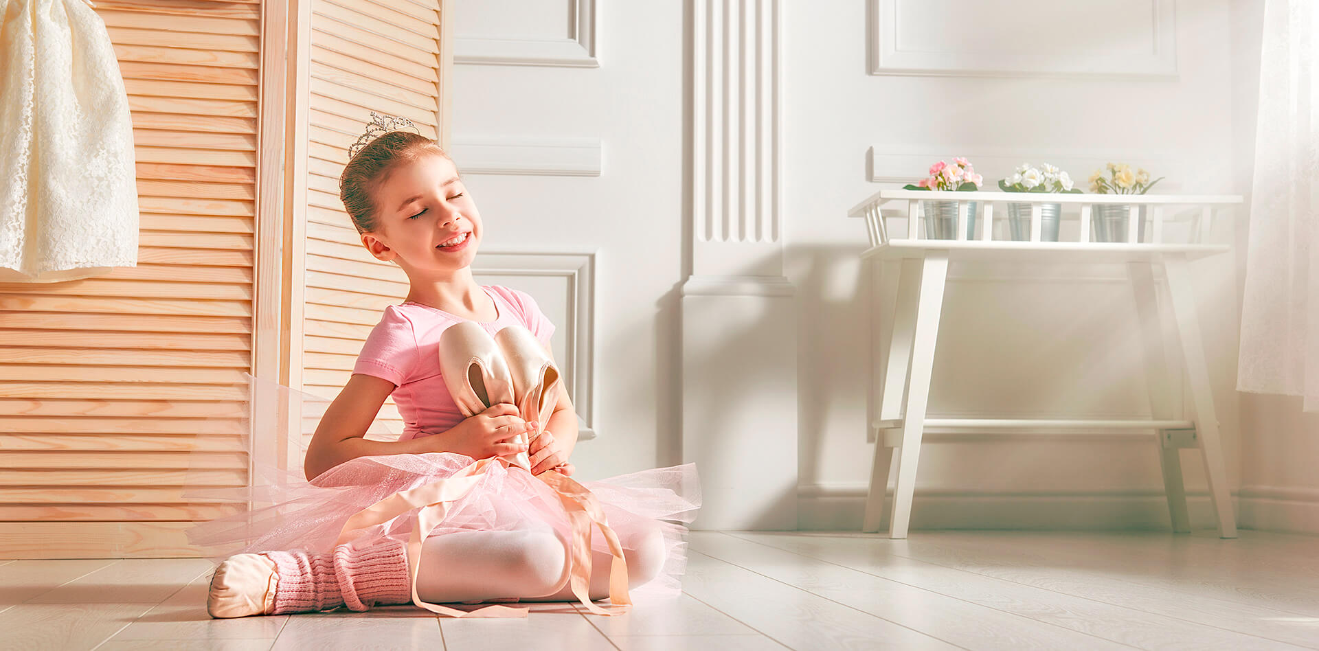 Ballet lessons at the Montessori Center