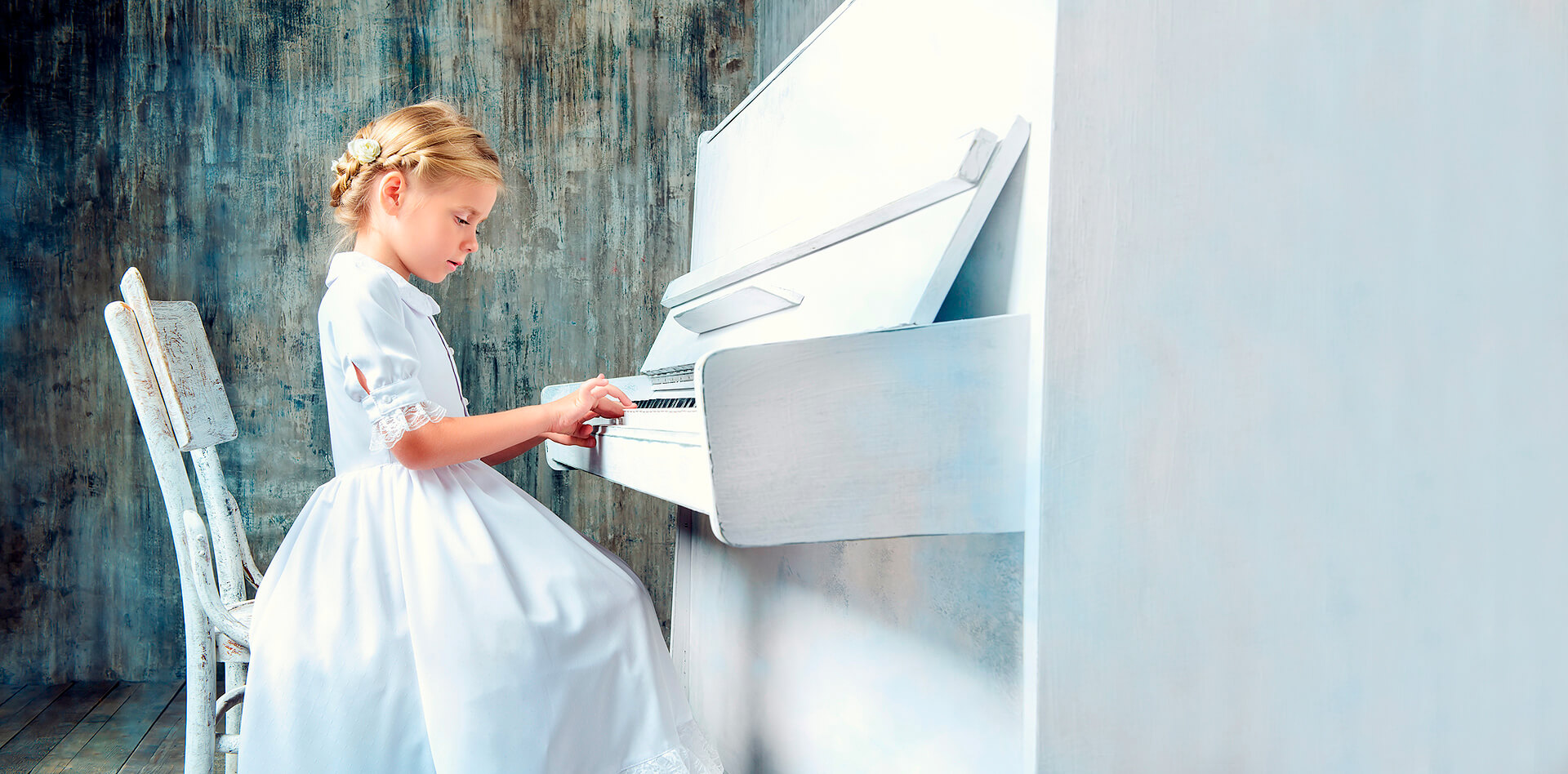 Piano lessons at the Montessori Center